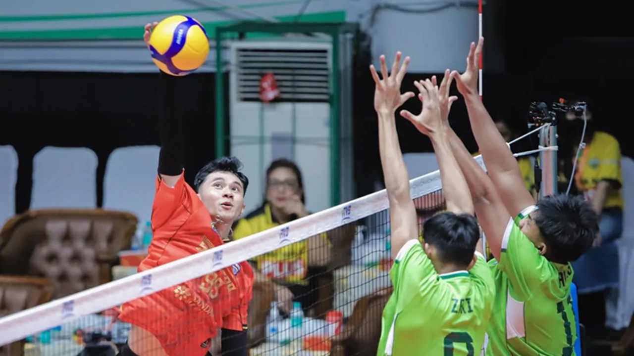 Surabaya Samator Menang Mudah Lawan Garuda Jaya