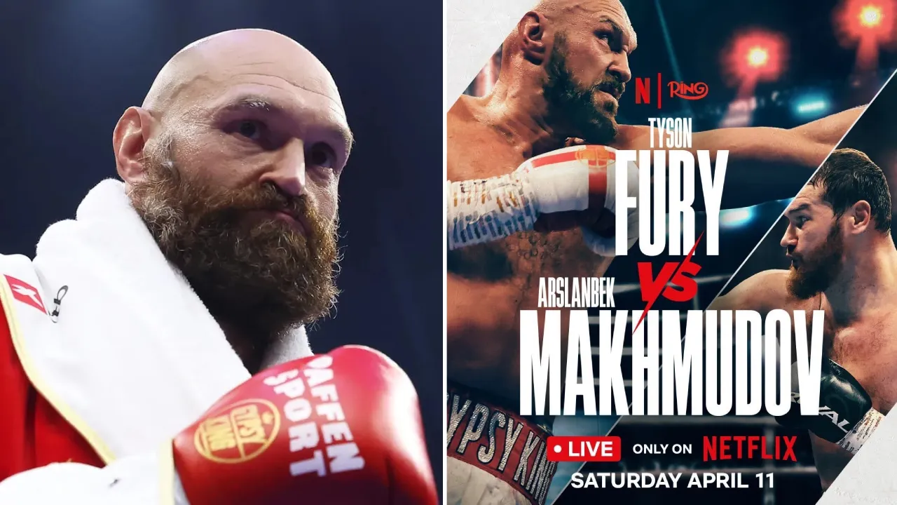 Laga Tyson Fury vs Arslanbek Makhmudov akan digelar di Inggris, meski lokasi pastinya belum diumumkan, dan akan disiarkan secara langsung melalui Netflix. (Foto: Fight TV)