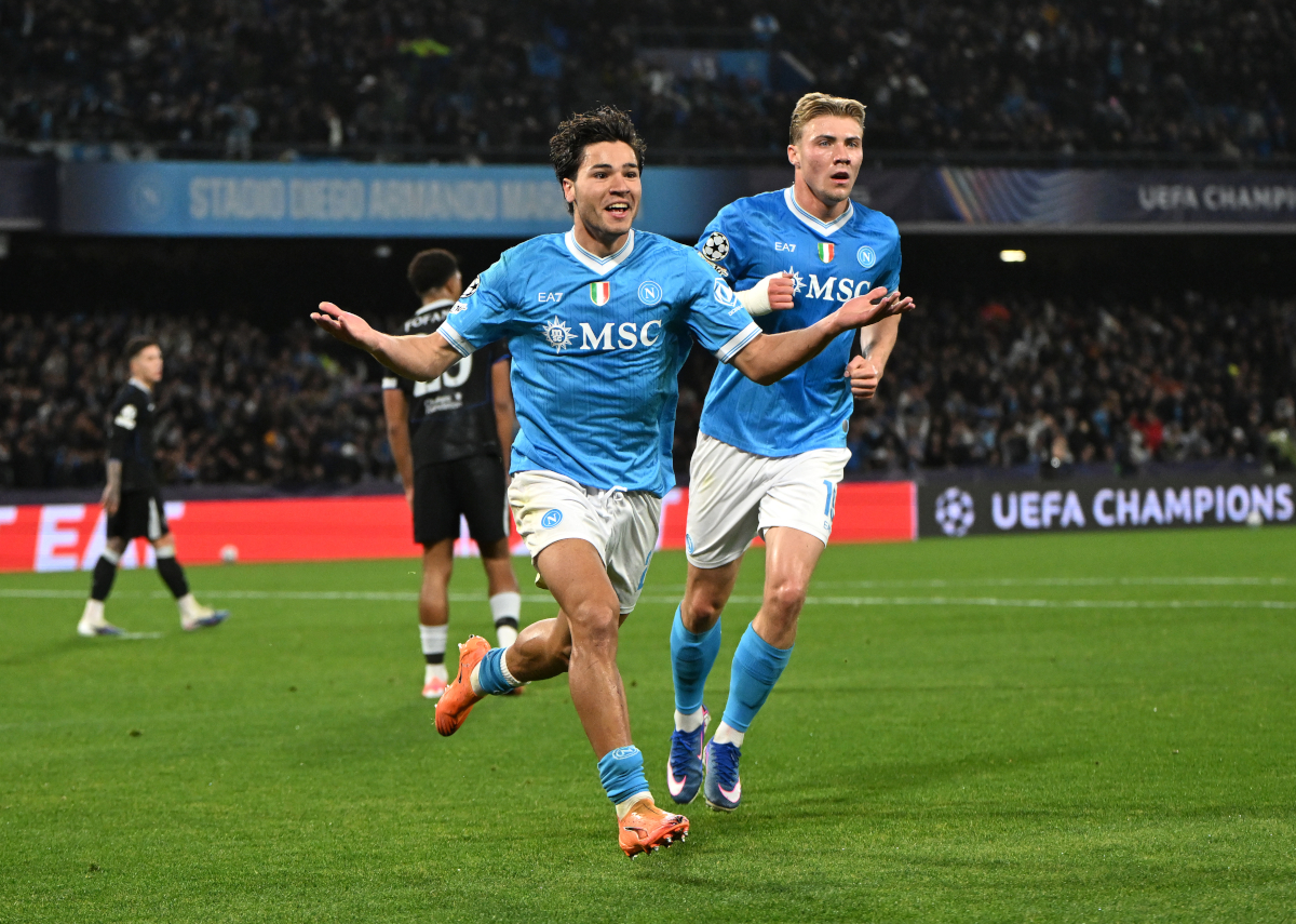 Vergara Cetak Gol Indah untuk Napoli Lawan Chelsea