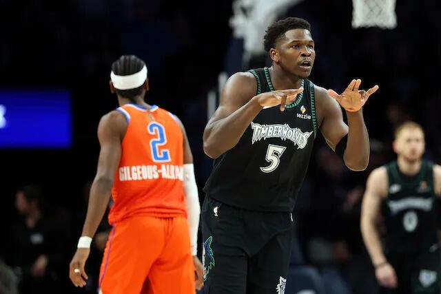 Anthony Edwards Balas Dendam, Timberwolves Kalahkan Thunder