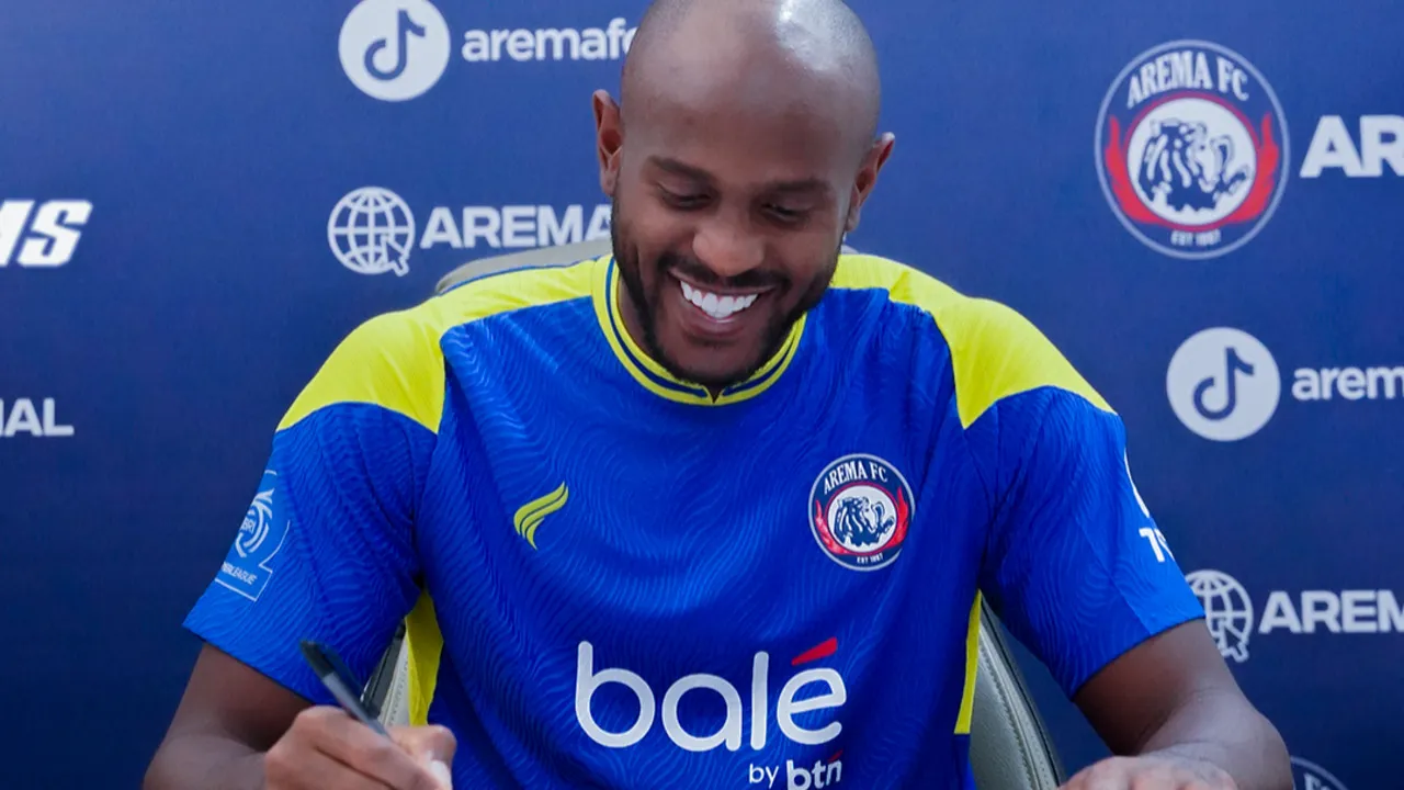 Penyerang anyar Arema FC, Joel Vinicius