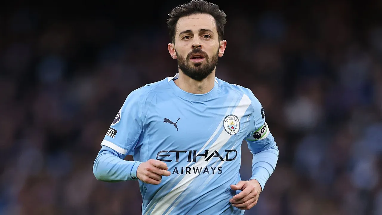 Gelandang Manchester City, Bernardo Silva.