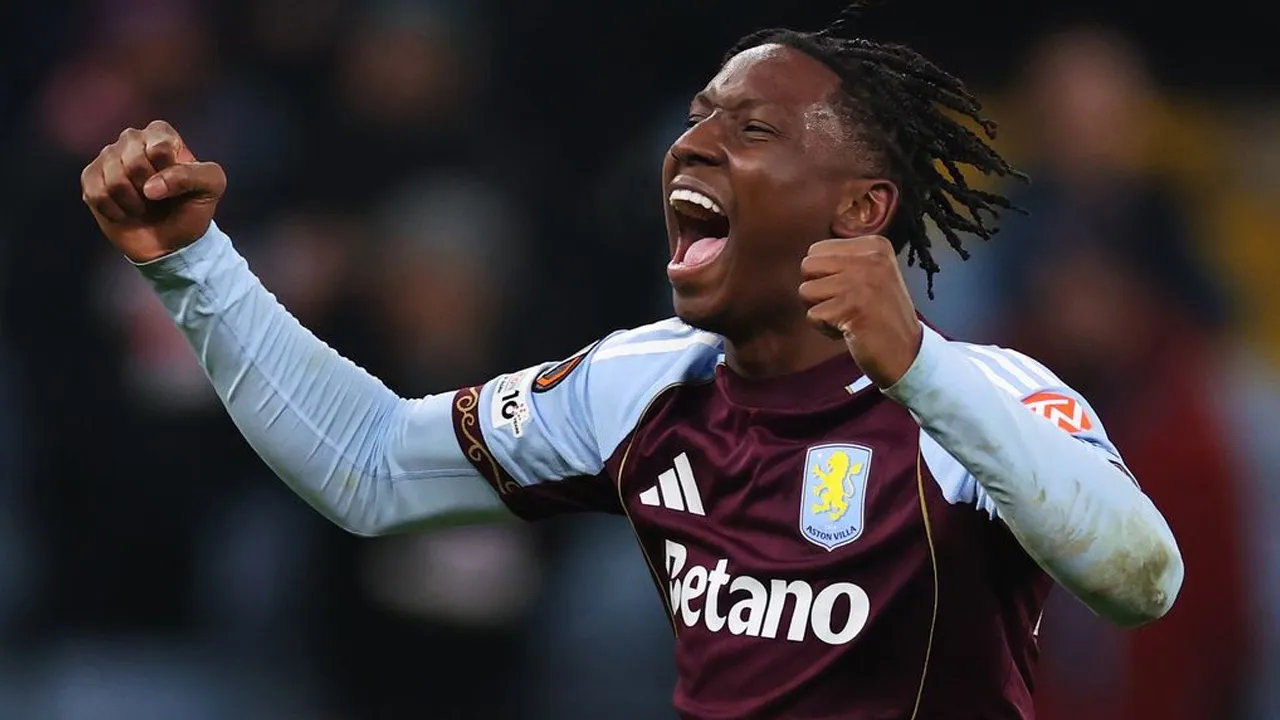 Gelandang Aston Villa, Jamaldeen Jimoh-Aloba.