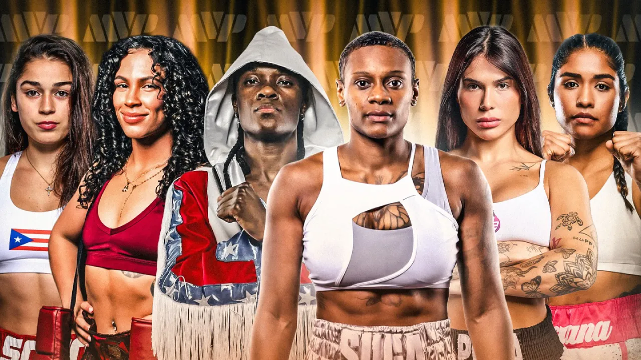 Enam petinju wanita yang baru bergabung dengan MVP: Elise Soto, Leanna Cruz, Tiara Brown, Oshae Jones, Jully Poca, Miranda Reyes. (Foto: Fight TV)