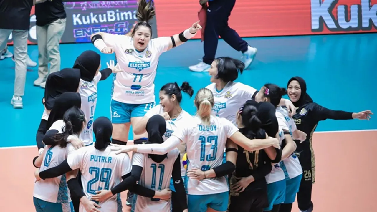 Jakarta Electric PLN Tutup Putaran Pertama Usai Libas Popsivo Polwan