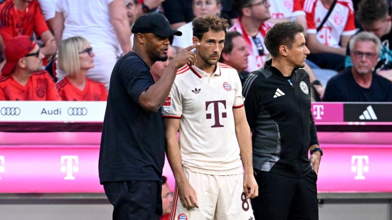 Leon Goretzka Cabut, Vincent Kompany Pastikan Tak Ada Masalah dengannya