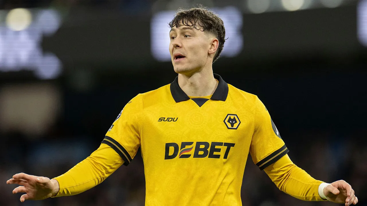 Penyerang Wolverhampton Wanderers, Jorgen Strand Larsen.