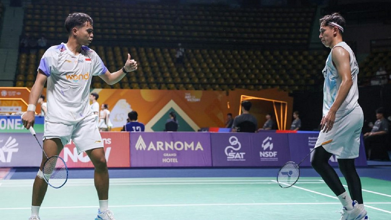 Rahmat/Rian Sumringah Bisa Lolos Semifinal Thailand Masters 2026