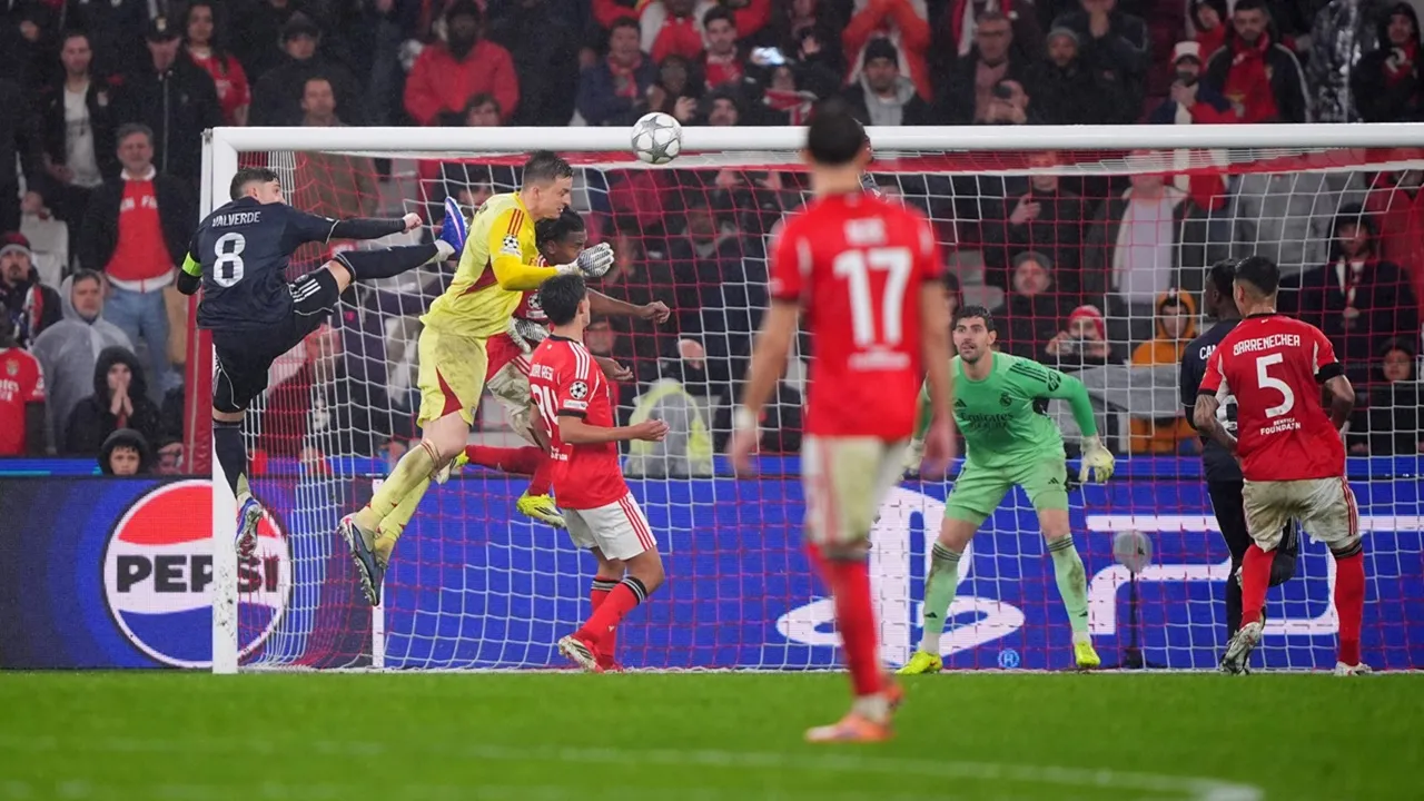 Real Madrid Jumpa Benfica Lagi di Babak Playoff