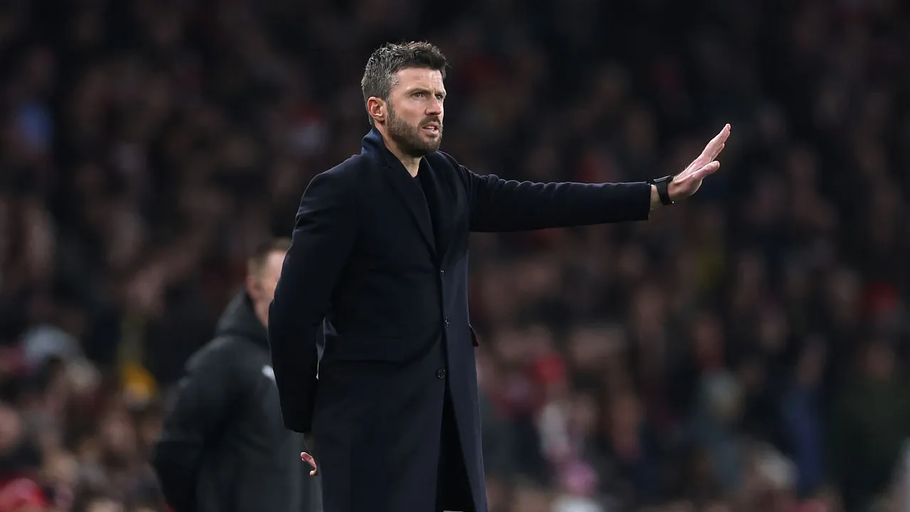 Manajer interim Manchester United, Michael Carrick.