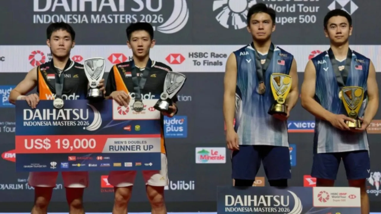 Sze Fei/Izzuddin Percaya Diri Pasca Akhiri Penantian Gelar Selama 12 Bulan