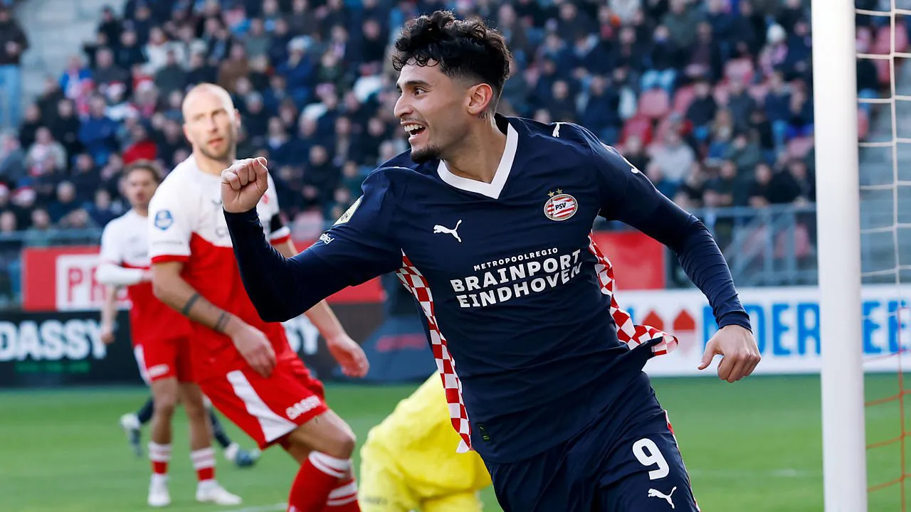 Penyerang PSV Eindhoven, Ricardo Pepi.