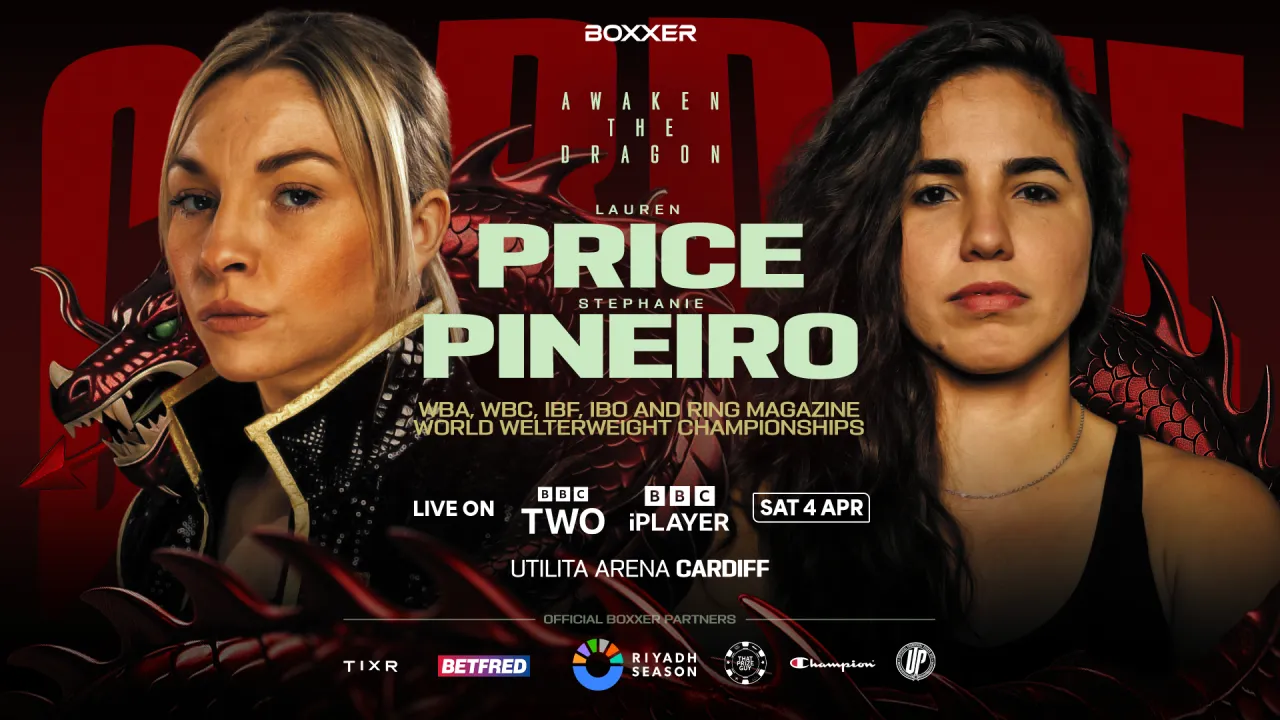 Lauren Price (kiri) dan Stephanie Pineiro Aquino. (Foto: Fight TV)