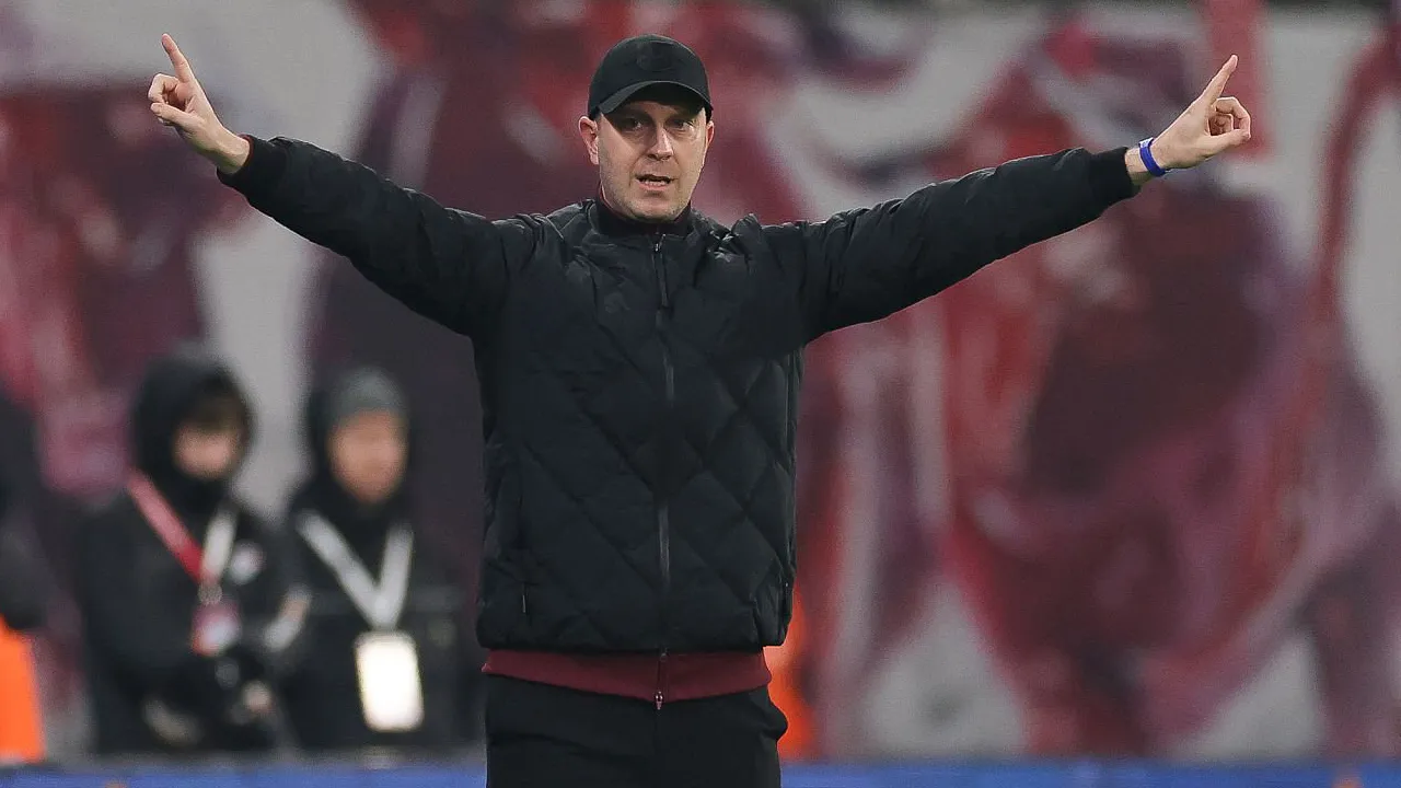 Pelatih RB Leipzig, Ole Werner.