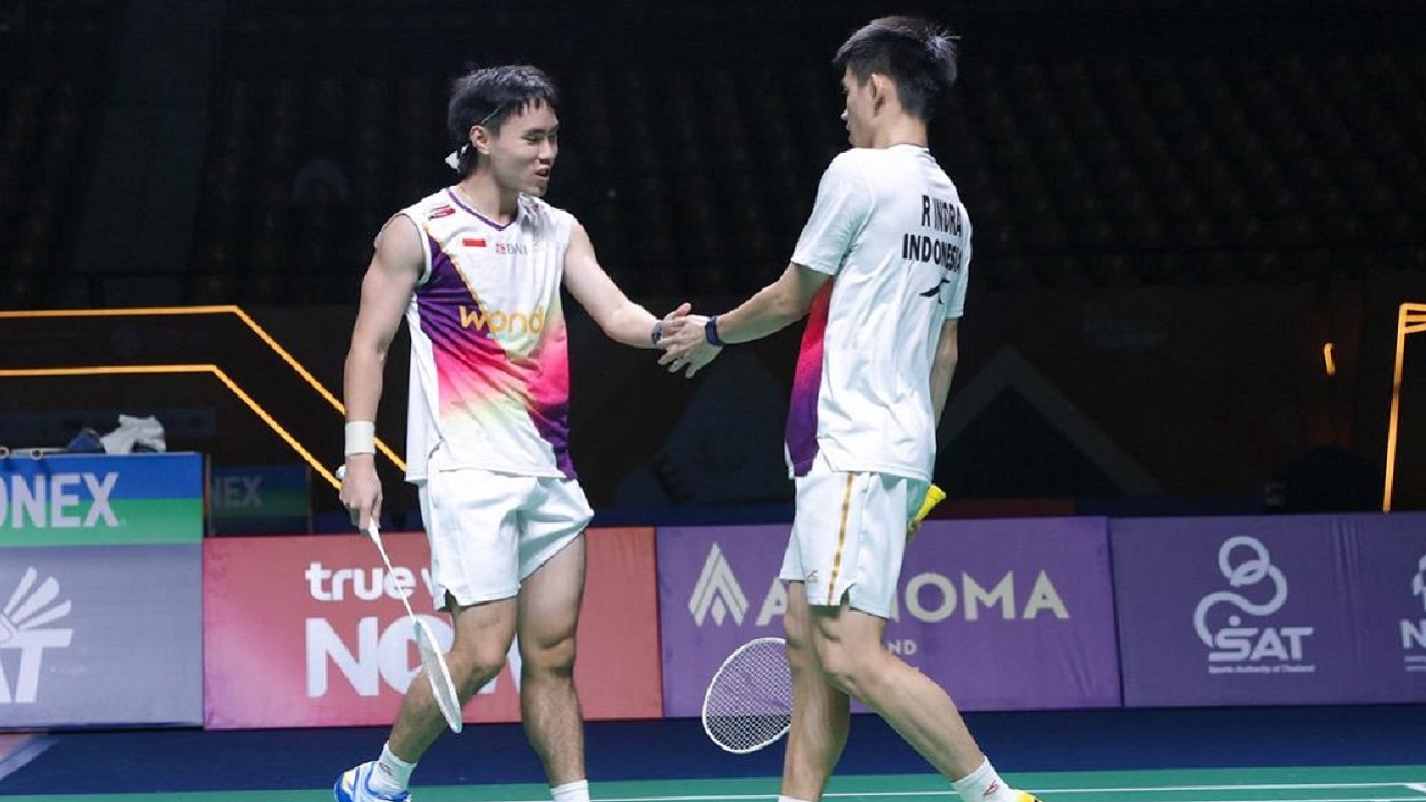 Raymond/Joaquin Lega Bisa Kembali Tembus Final Thailand Masters 2026