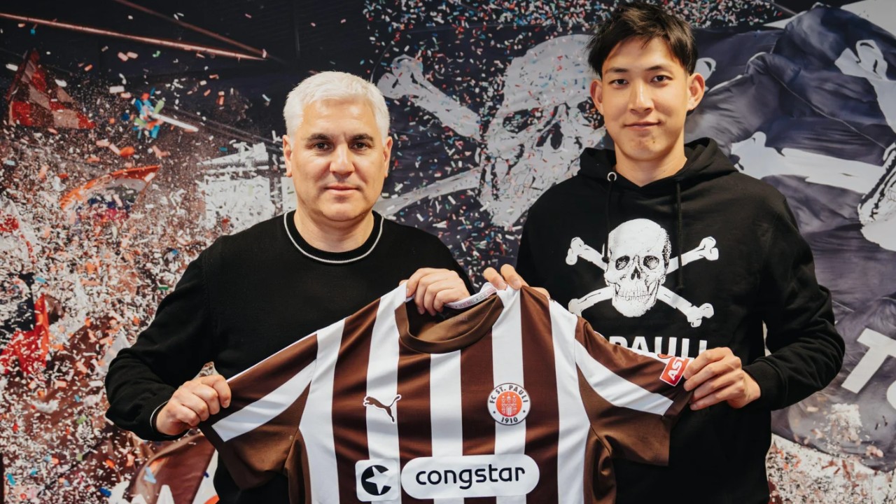 St. Pauli Resmi Datangkan Striker Asal Jepang, Taichi Hara