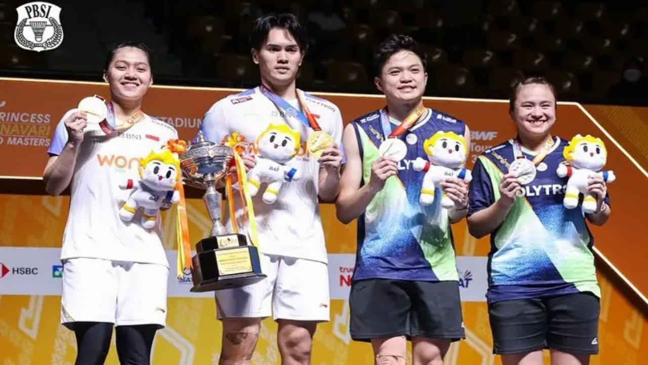 Atasi Bobby/Melati, Adnan/Indah Kampiun Thailand Masters 2026