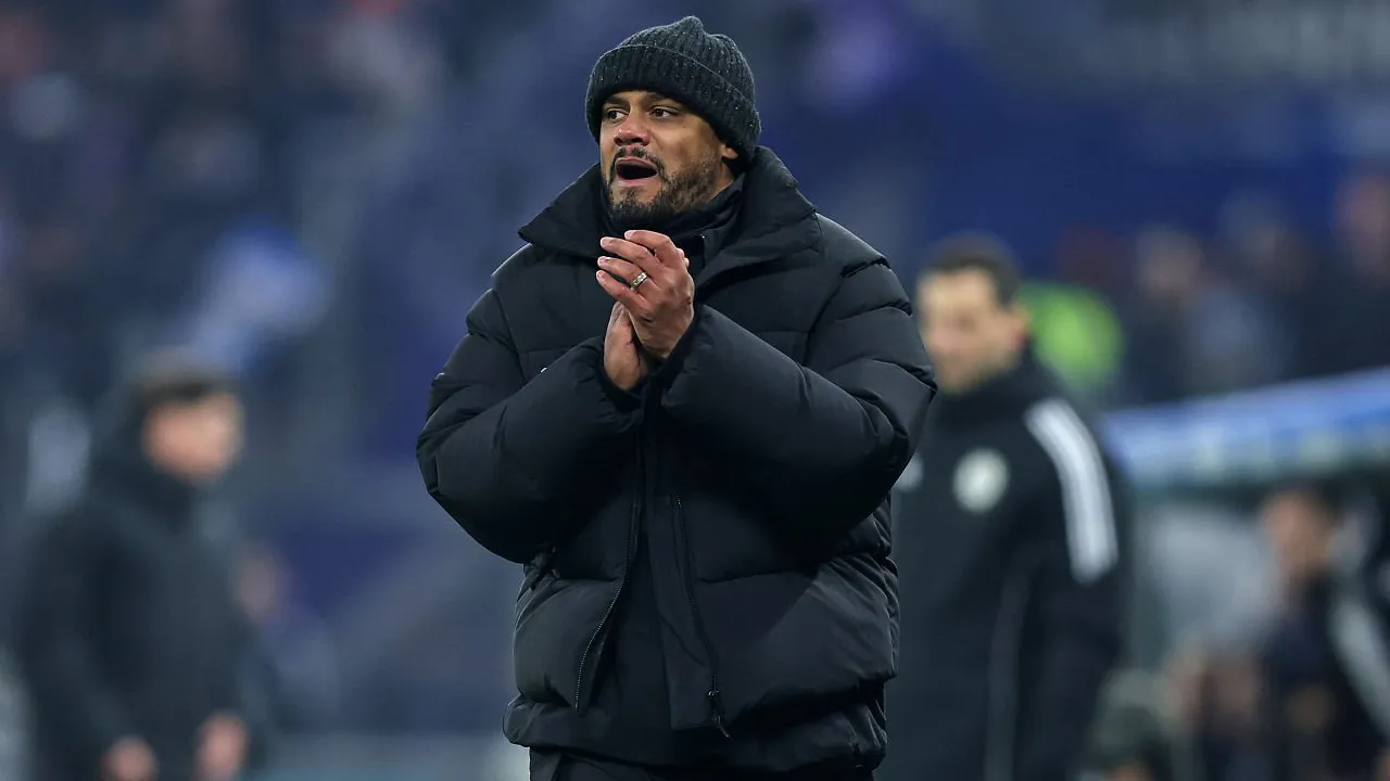 Pelatih Bayern Munich, Vincent Kompany.