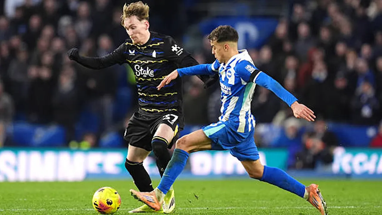 Brighton 1-1 Everton, Fakta Menarik Usai Pertandingan Premier League