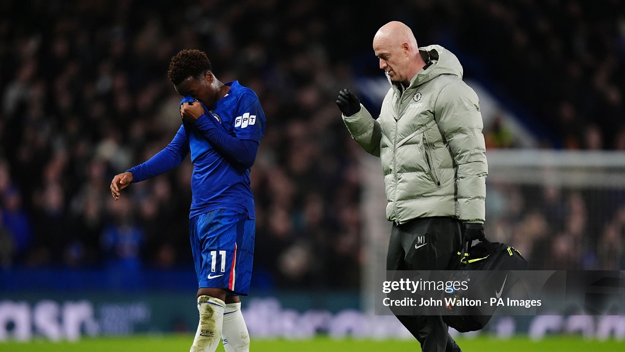 Chelsea Cemas, Jamie Gittens Cedera saat Lawan West Ham