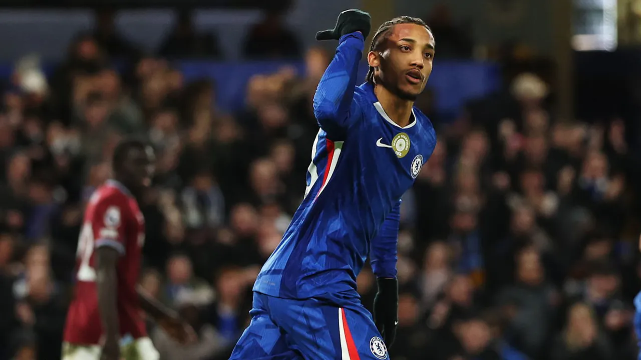 Penyerang Chelsea, Joao Pedro.