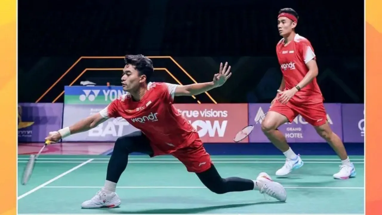 Menangi Derby Lawan Raymond/Joaquin, Leo/Bagas Juara Thailand Masters 2026