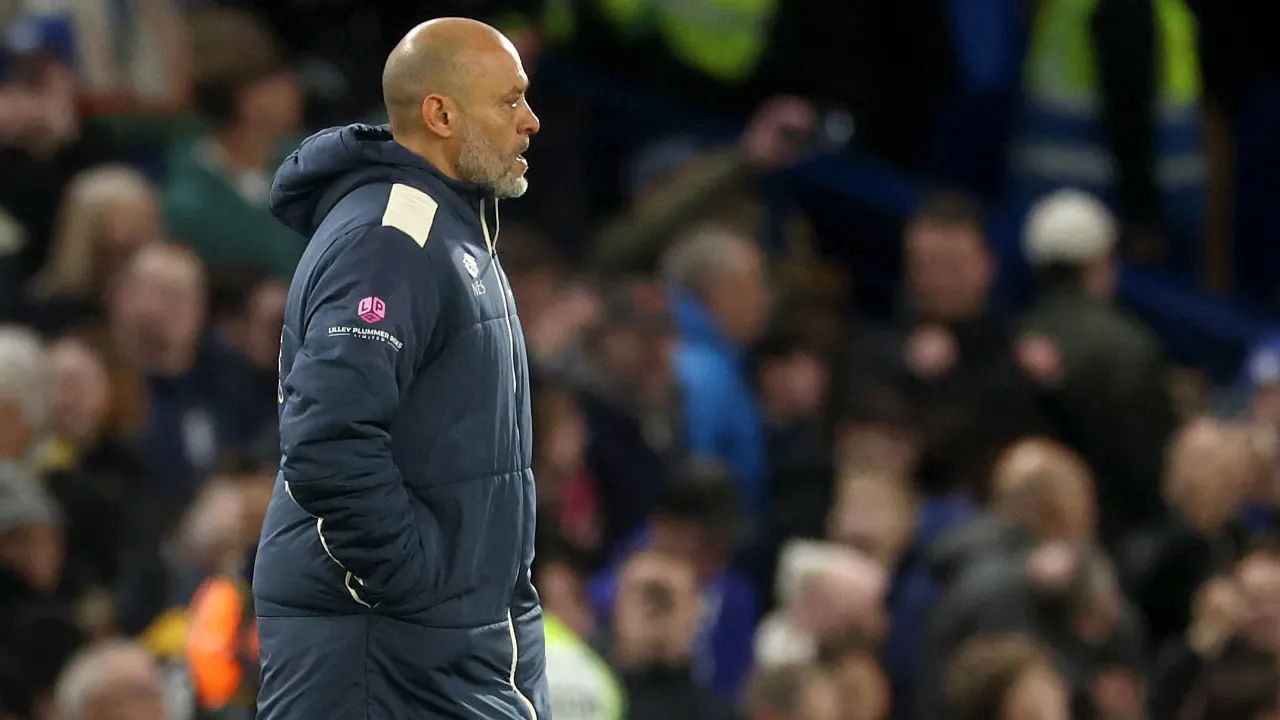 Pelatih West Ham United, Nuno Espirito Santo.