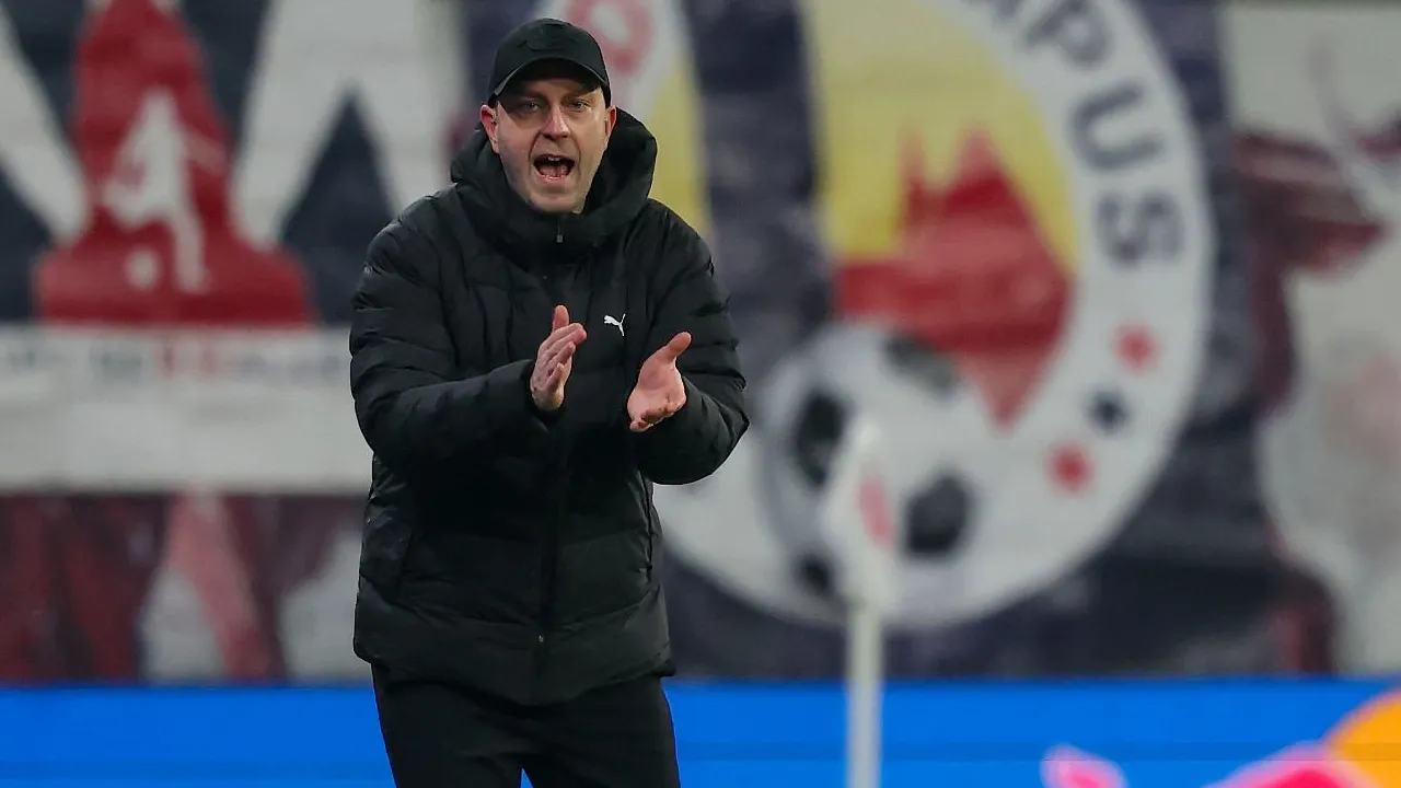 Pelatih RB Leipzig, Ole Werner.