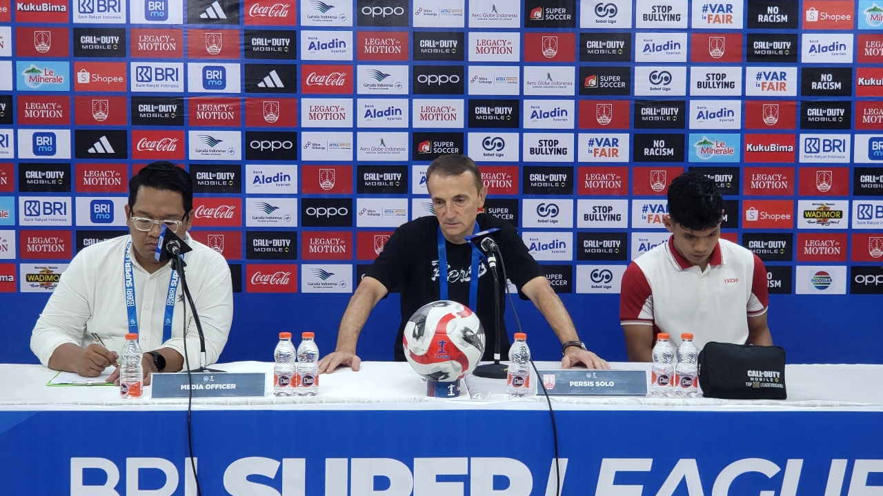 Pelatih Persis Lihat Grafik Peningkatan Performa Meski Kalah