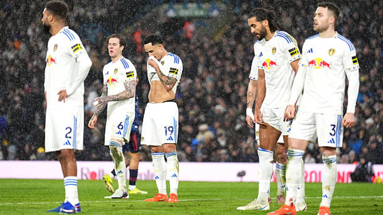 Statistik Bicara Terlalu Jujur, Kekalahan Telak 4-0 Buktikan Leeds United Kalah Segalanya