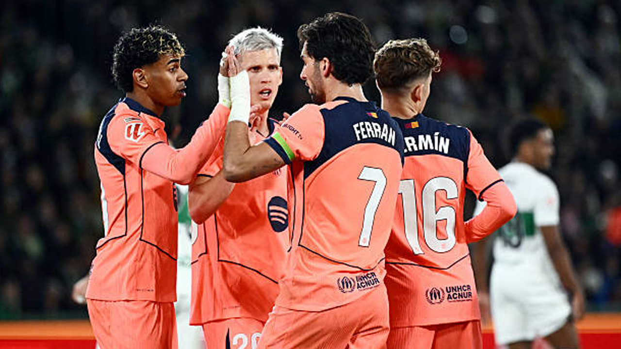 Tekuk Elche 3-1, Barcelona Kian Kokoh di Puncak Klasemen La Liga