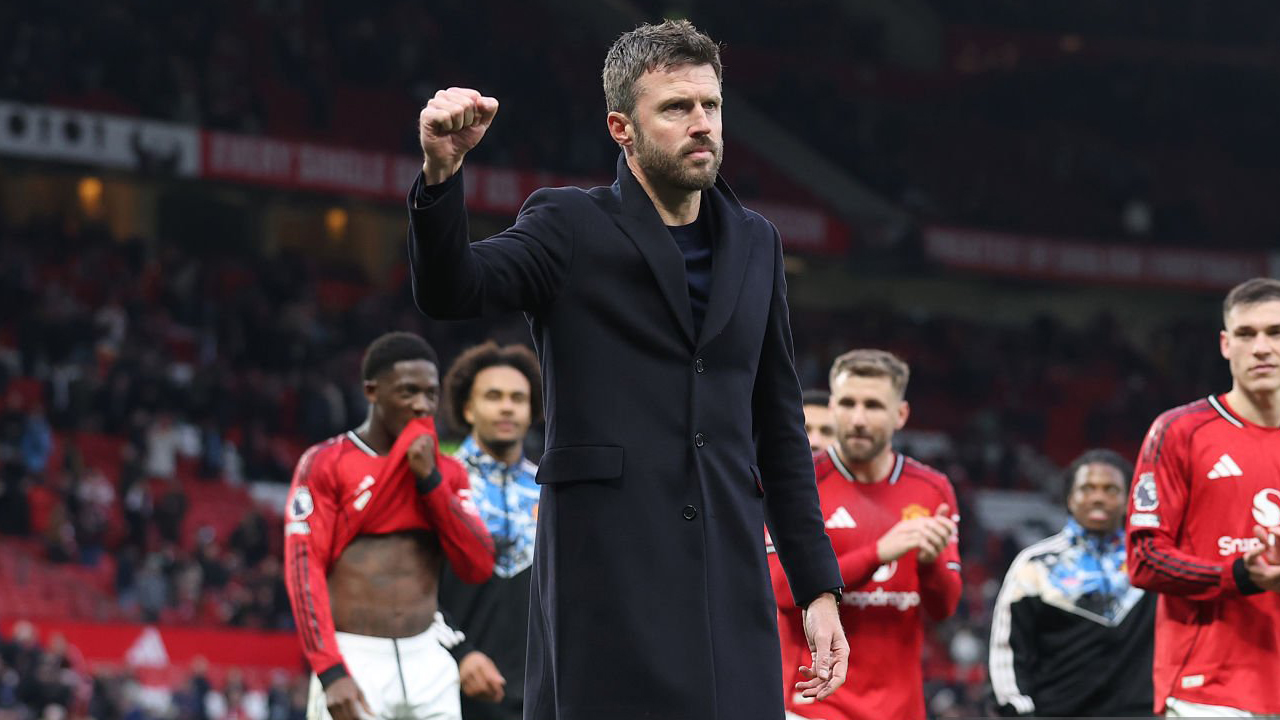 Drama di Old Trafford, Michael Carrick Puas MU Amankan Tiga Poin