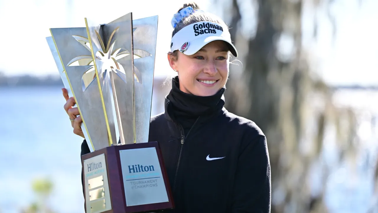 Nelly Korda Juarai Turnamen Pembuka Musim LPGA Meski Ronde Final Dibatalkan