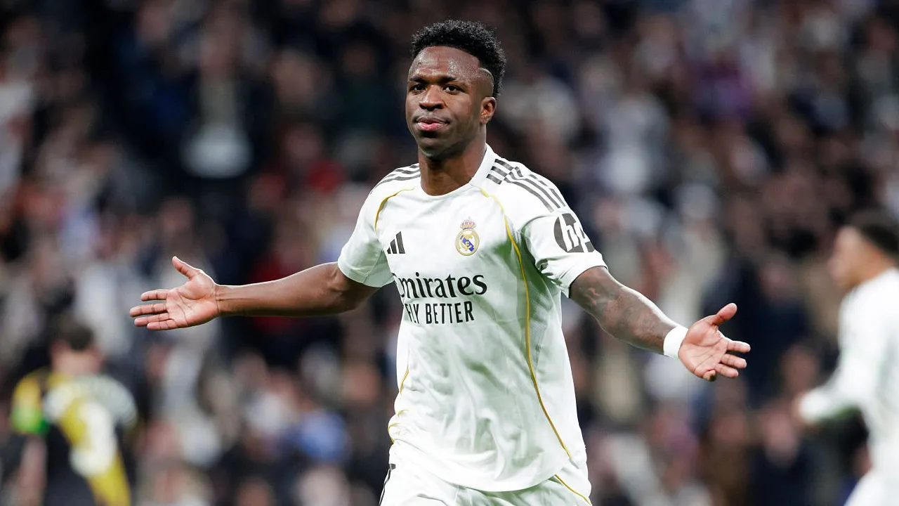Penyerang Real Madrid, Vinicius Junior.