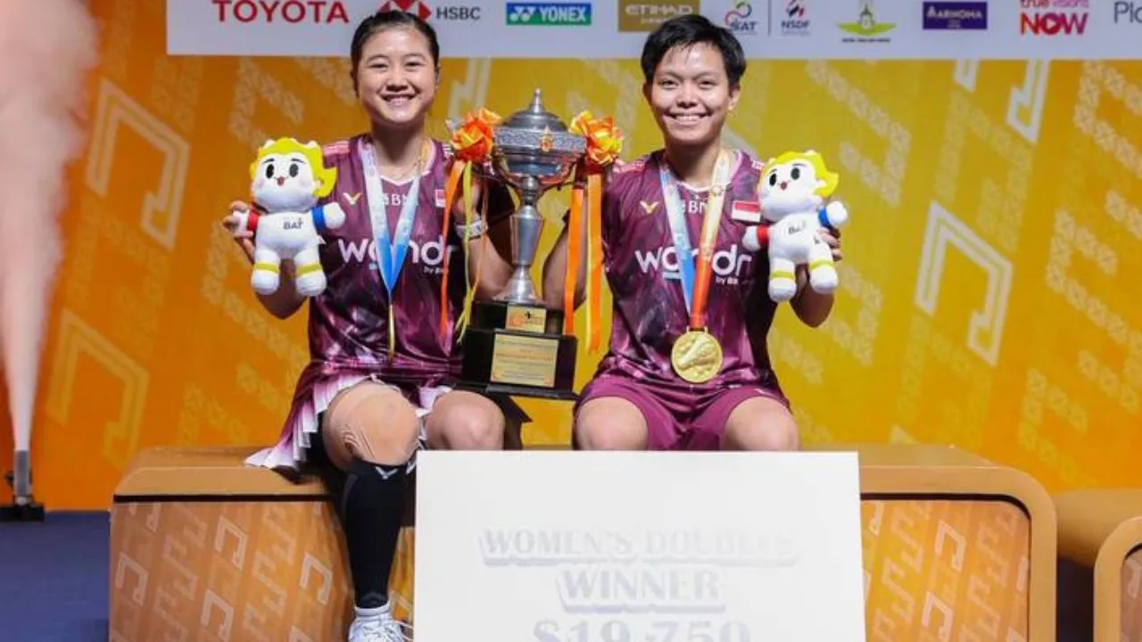 Siti Fadia, Kampiun Thailand Masters Bersama 2 Partner Berbeda