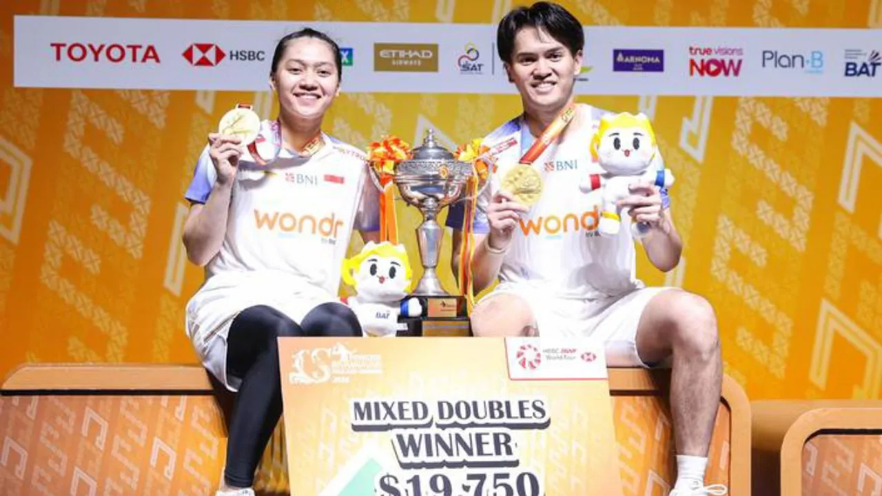 Thailand Masters 2026: Adnan/Indah Persembahkan Gelar Untuk Pelatih dan Keluarga