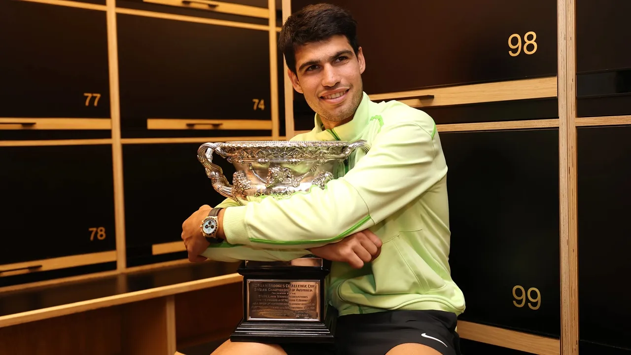 Tonggak Bersejarah Yang Carlos Alcaraz Usai Juarai Australian Open