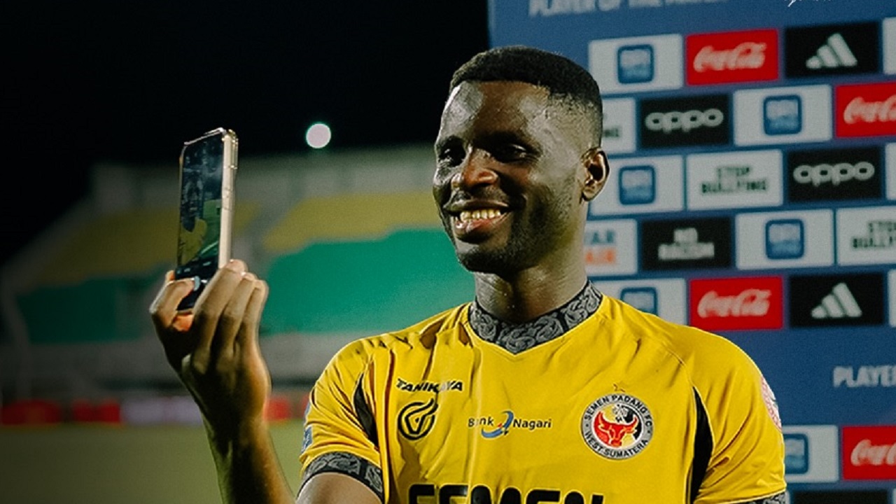 Alhassan Wakaso Makin Kokoh Di Lini Tengah Semen Padang FC