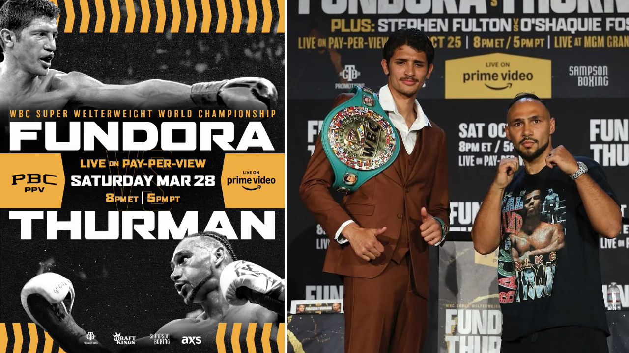 Duel Sebastian Fundora vs Keith Thurman Resmi Digelar 28 Maret di Las Vegas