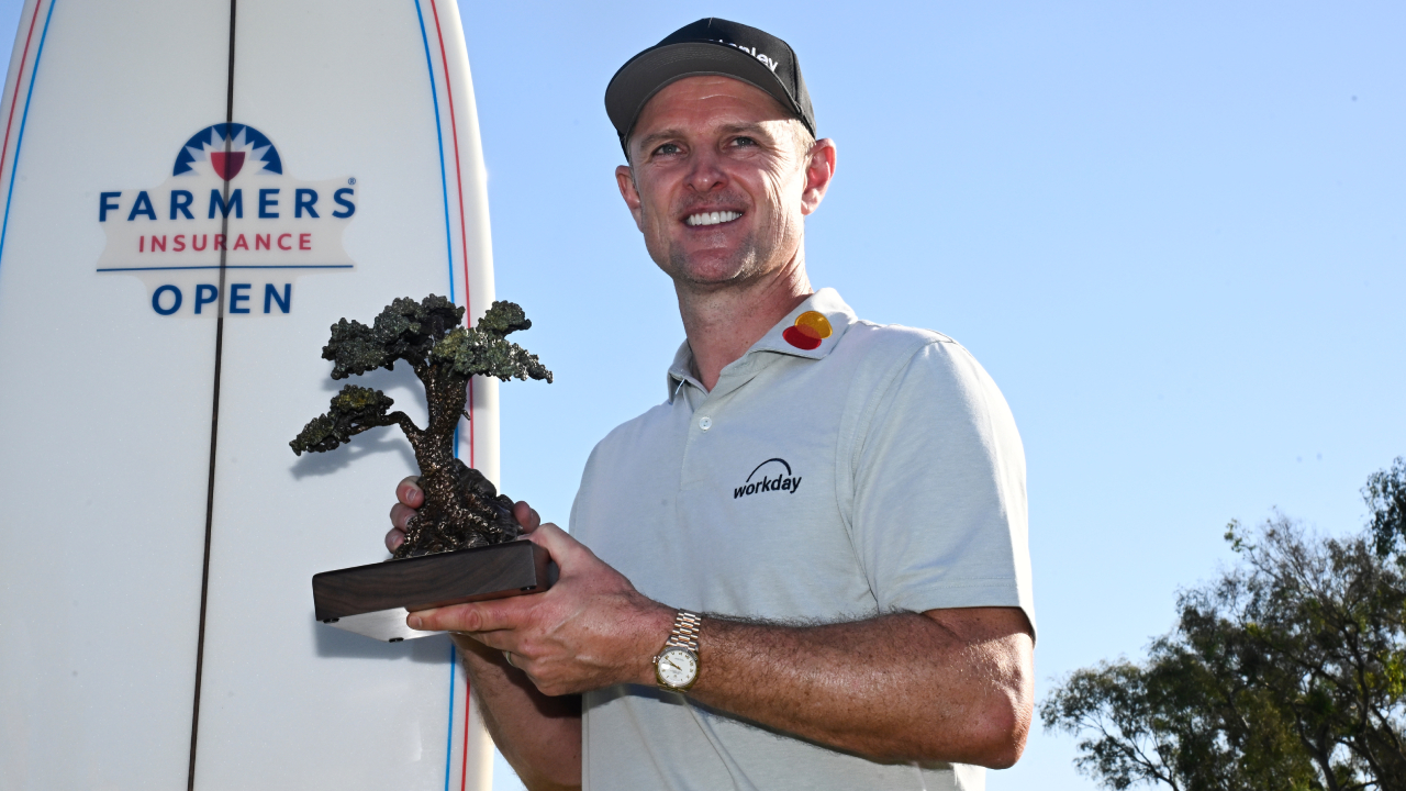 Justin Rose Cetak Rekor Skor dan Mendominasi Farmers Insurance Open