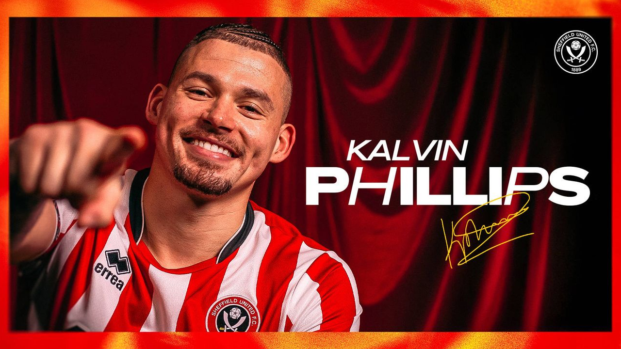 Manchester City Resmi Pinjamkan Kalvin Phillips ke Sheffield United