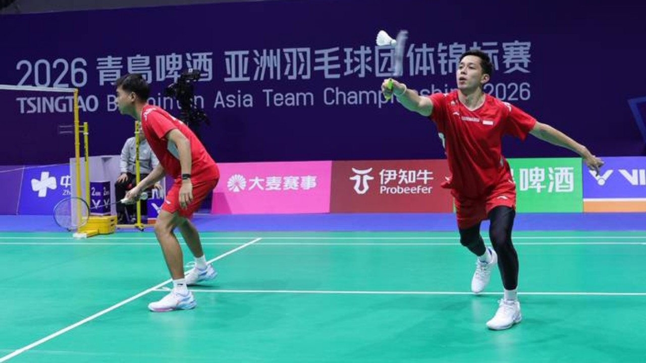 BATC 2026: Rian/Rahmat Beradaptasi Dengan Qingdao Conson Gymnasium