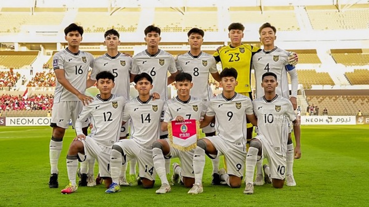 Daftar Pemain Timnas U-17 Indonesia vs China, Ada Pemain Liga Eropa