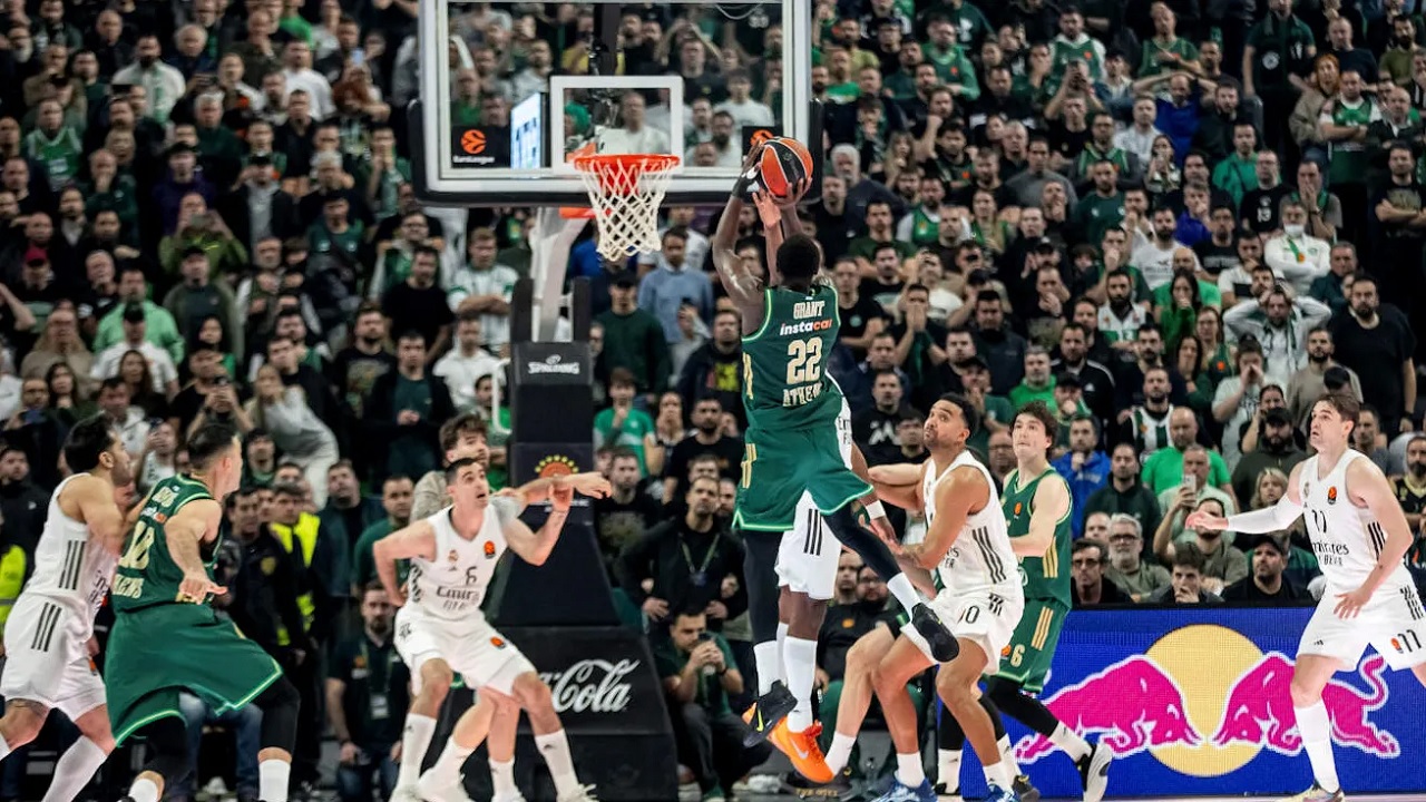 Jerian Grant Bawa Panathinaikos Menang Atas Real Madrid