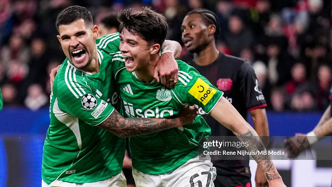 Duo Newcastle, Bruno Guimaraes dan Lewis Miley