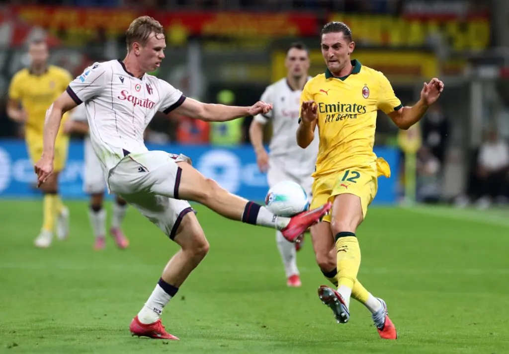 Susunan Pemain Resmi Bologna Hadapi Milan di Serie A - sumber: (footballitalia)