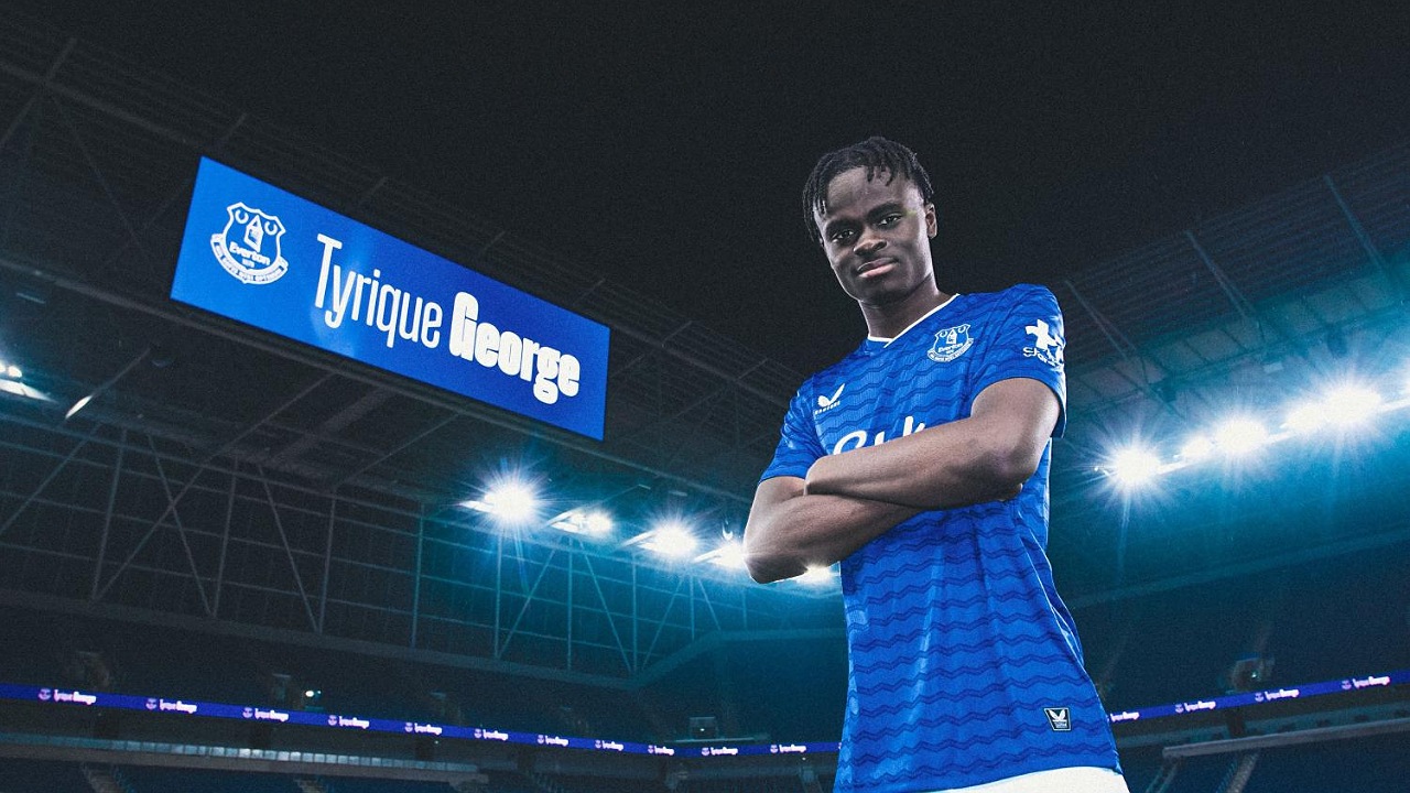 Tyrique George Berpeluang Debut Bersama Everton saat Hadapi Fulham