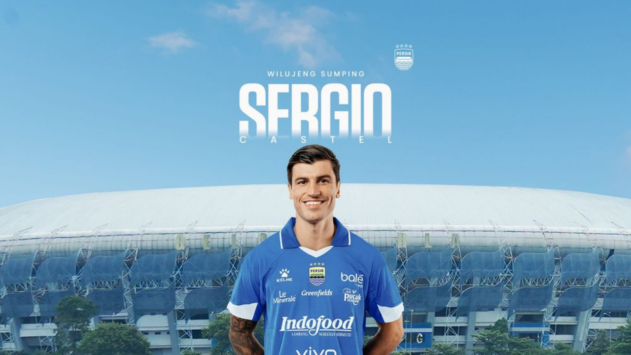 Genjot Daya Gedor, Persib Resmikan Perekrutan Sergio Castel