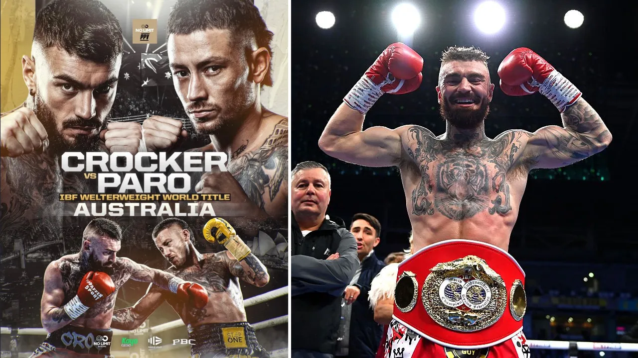 Lewis Crocker Pertahankan Gelar IBF Welterweight Vs Liam Paro di Australia