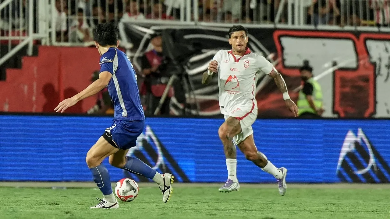 Ciro Alves, mantan pemain Persib Bandung yang kini jadi andalan Malut United FC